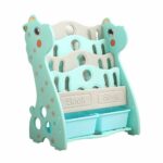 BoPeep Kids Bookshelf Bookcase Magazine Rack Organiser Shelf Children Green