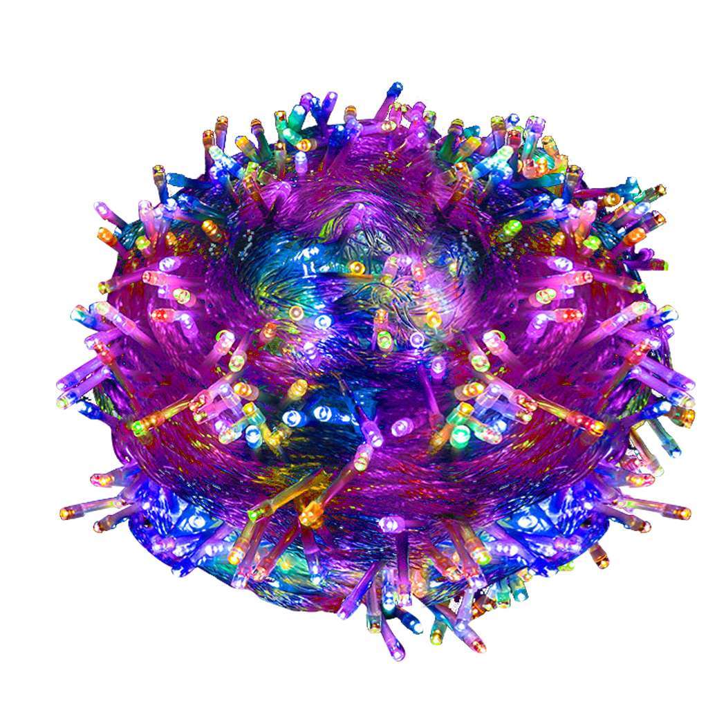 CL1001-MULTI_base.jpg 800 LED Curtain Fairy String Lights Wedding Outdoor Xmas Party Lights Multicolor - Image 1