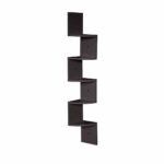 Levede 5 Tier Corner Wall Shelf Display Shelves DVD CD Storage Zig-tag Rack