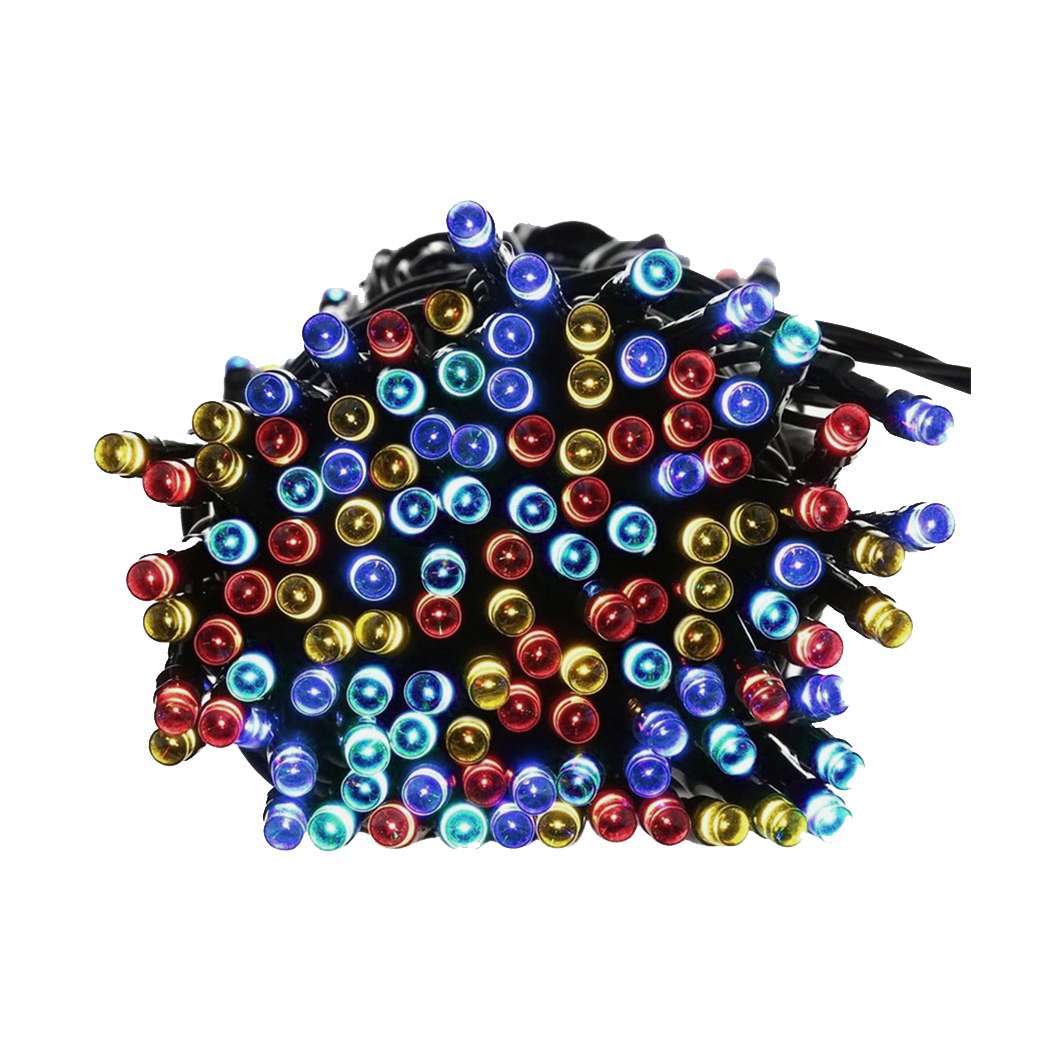 PE0540-MT_base.jpg 42M 400LED String Solar Powered Fairy Lights Garden Christmas Decor Multi Colour - Image 1