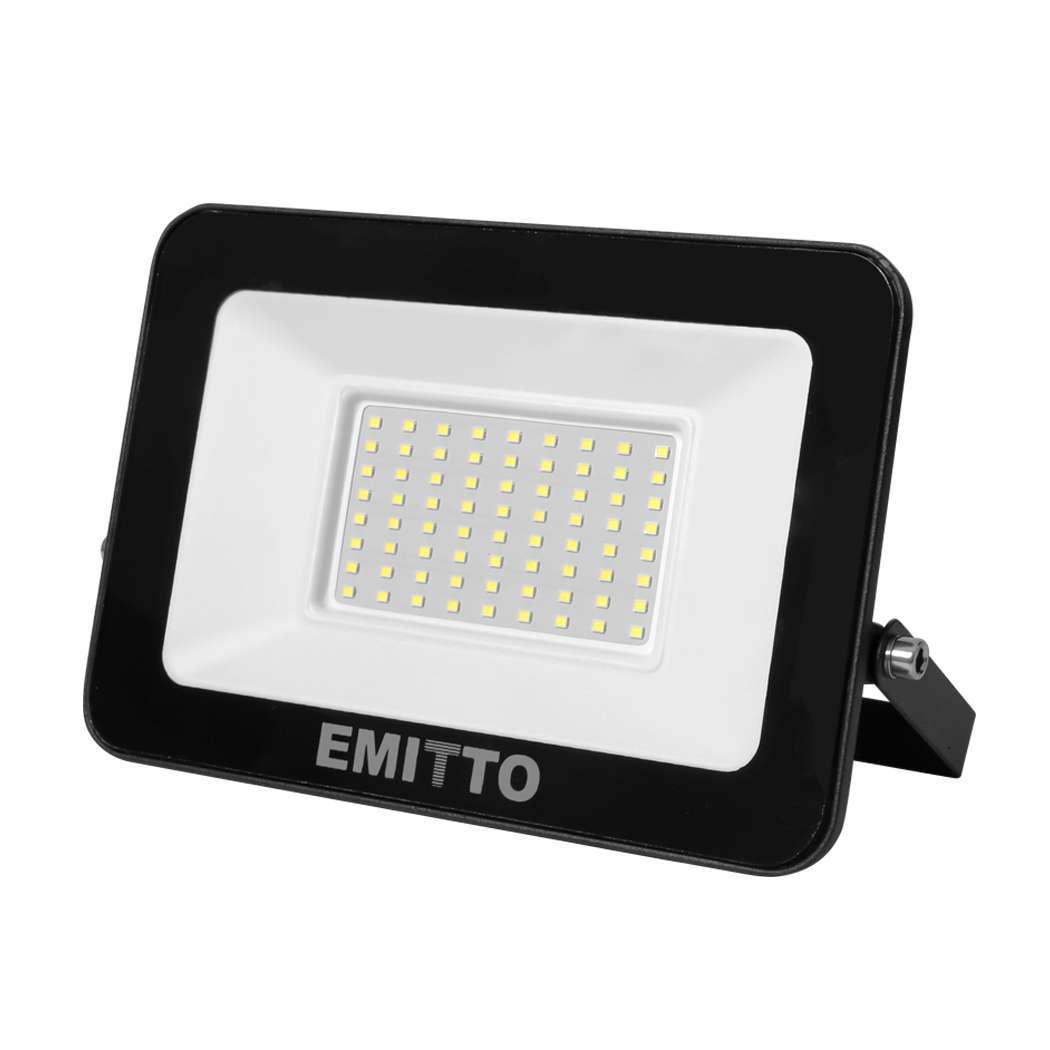 PE1002-50W_base.jpg Emitto LED Flood Light 50W Outdoor Floodlights Lamp 220V-240V IP65 Cool White - Image 1