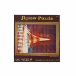 Jigsaw Puzzles 1000 Piece Eiffel Tower Adult Kids DIY Puzzle Toys Home Decor