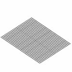 20m Gutter Guard Mesh Aluminium Guards Twigs Filter Garden Leaf Brush DIY Black