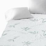 DreamZ Fitted Waterproof Mattress Protector with Bamboo Fibre Cover Single Size