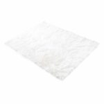 Floor Rugs Sheepskin Shaggy Rug Area Carpet Bedroom Living Room Mat 160X230 White